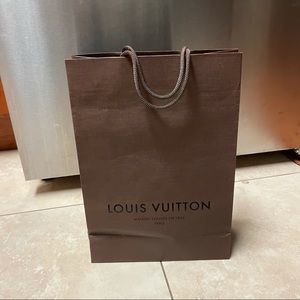 Louis Vuitton Paper Gift Shopping Bag